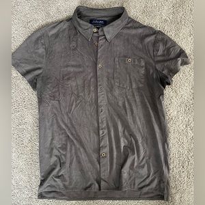 Zara Man Faux Suede Shirt - M
